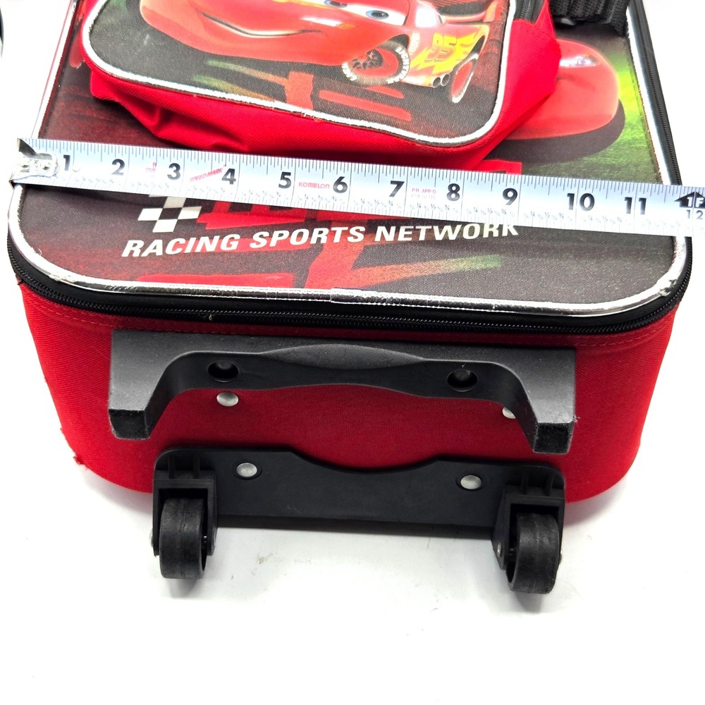 Disney Pixar CARS‎ Suitcase Rolling Luggage on Wheels  16x12 - Picture 11 of 11